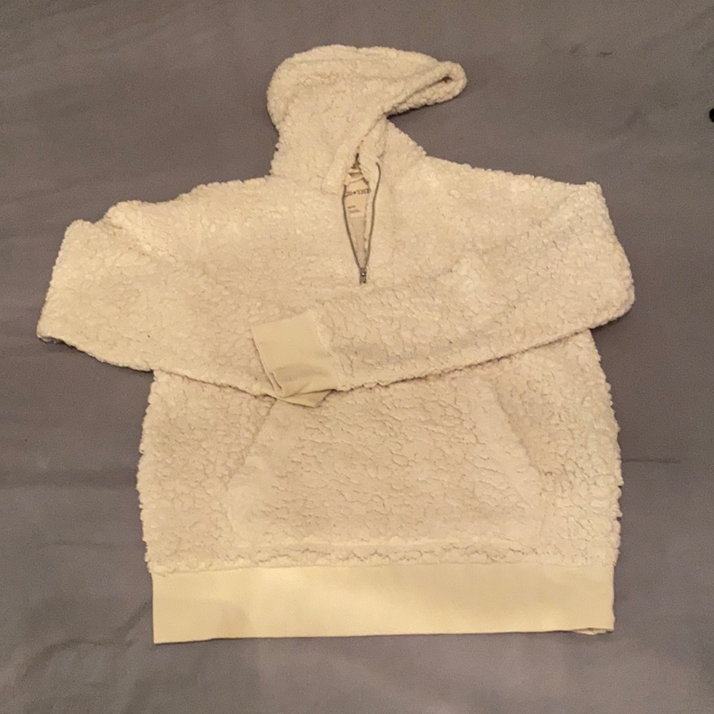 Cozy half zip up